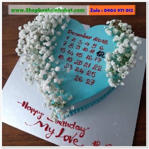 Bánh Sinh Nhật Cuốn Lịch - CL144